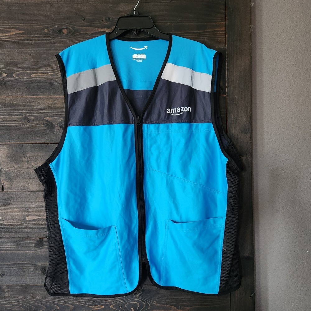 Amazon Luly Yang Driver Vest Safety XL‎ Reflective High Visibility Mesh - Picture 7 of 10